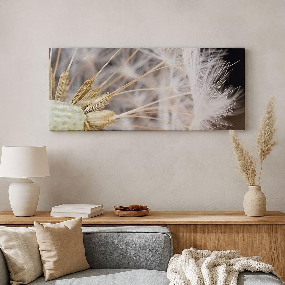 Wandbilder Dekoration Wohnzimmer Baby Sommer Pflanze Panorama Bilder auf Leinwand 120x50cm Leinwandb