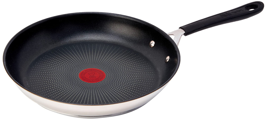 Tefal Jamie Oliver E3030644 Quick &amp; Easy Bratpfanne, Edelstahl, 28 cm, silberfarben 28 cm Frying Pan