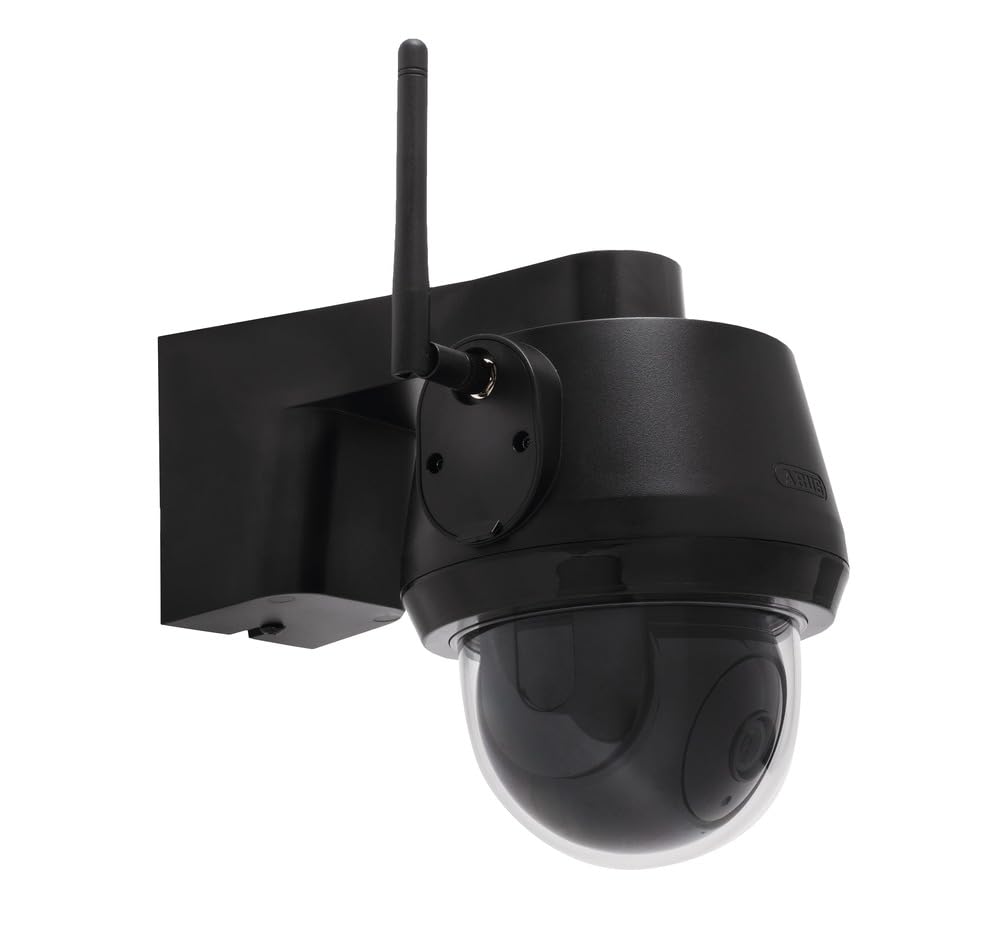 ABUS SmartLook Schwenk-Neige-Kamera 4K - WLAN, Aussen, App, Nachtsicht Schwarz Einzelstück, Schwarz