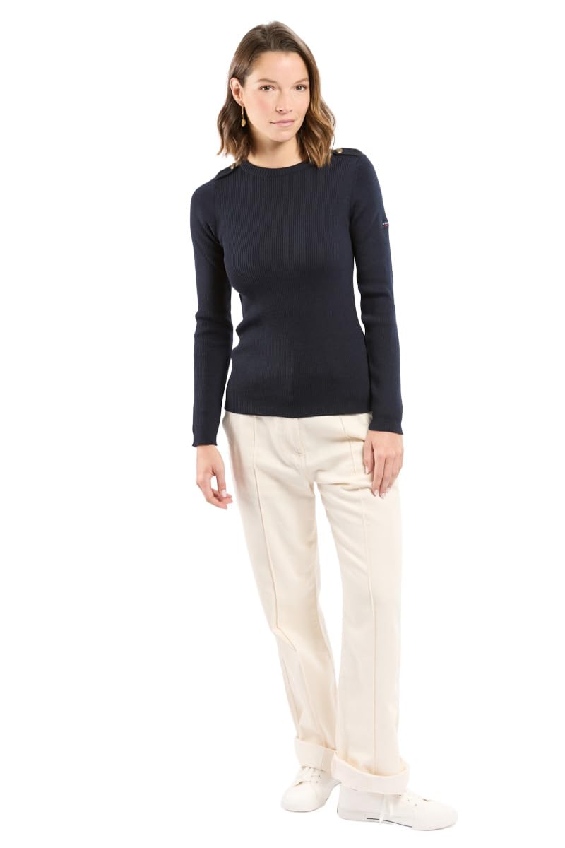 Armor Lux Damen Pull Marin Redon Femme Pullover S Rich Navy, S Rich Navy