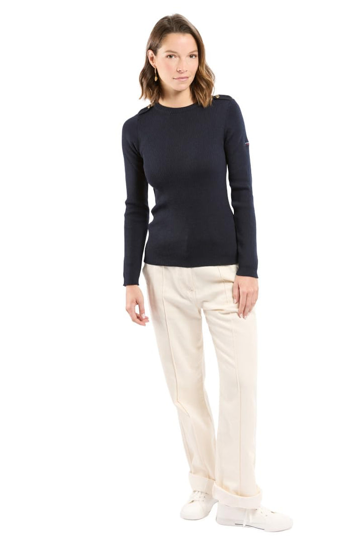 Armor Lux Damen Pull Marin Redon Femme Pullover S Rich Navy, S Rich Navy