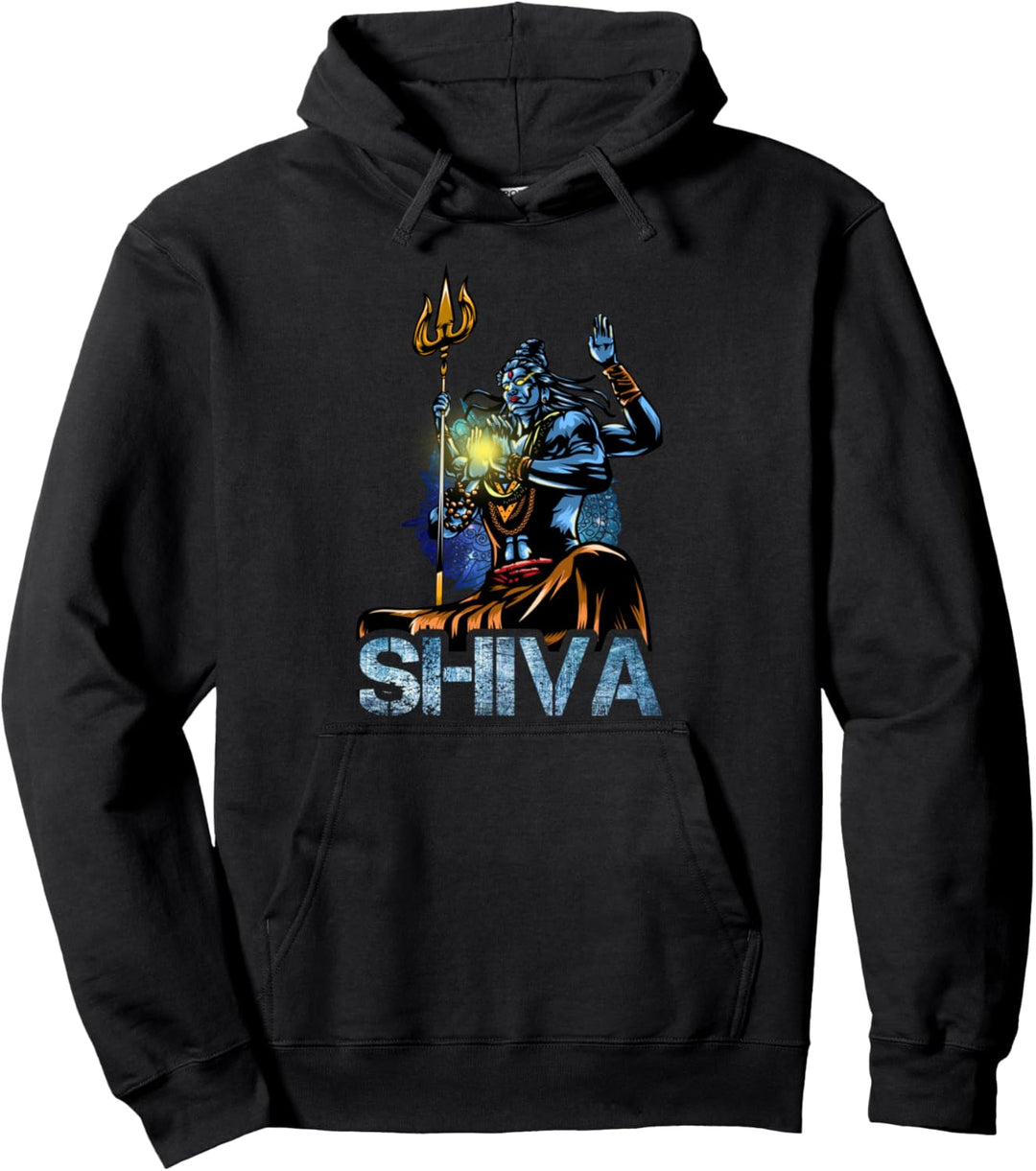 Shiva, Indien Religion, Antike Hindu Mythologie Gott Pullover Hoodie