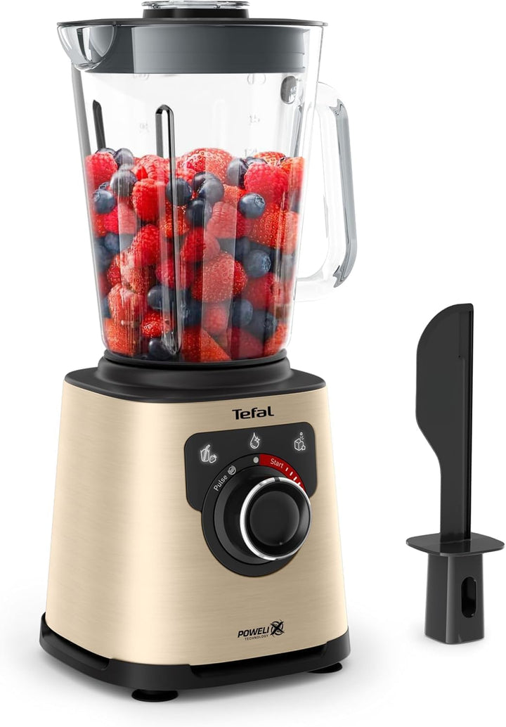 Tefal PerfectMix Standmixer, Hochgeschwindigkeits-Standmixer, Auto-Programme, Powelix-Klingentechnol