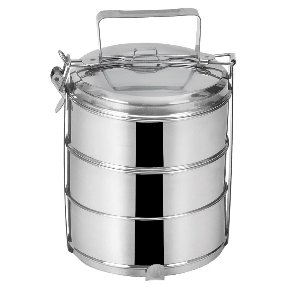 Orion Group Tragbarer Lebensmittelbehälter Mehrzweck-Kochgeschirr 3x1,3 L, 3x1,3 L