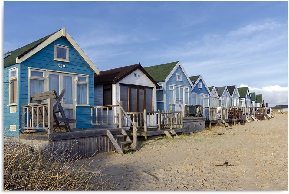 Feeby Frames, Leinwandbild, Bilder, Wand Bild, Wandbilder, Kunstdruck 70x100cm, MUDEFORD SPIEss STRA