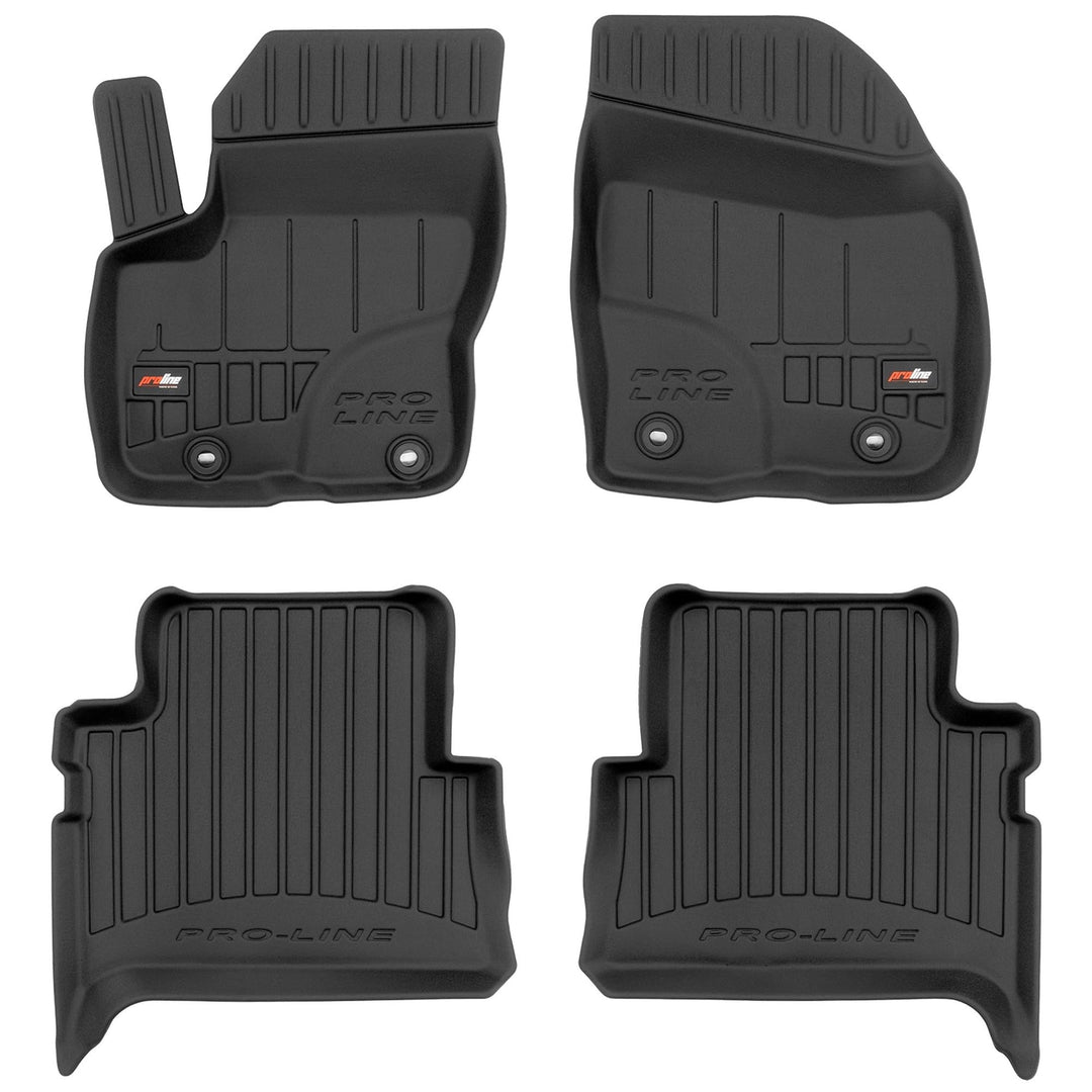 SMK Gummimatten Auto fussmatten Satz für Ford Kuga I 2008-2013 Erleben Sie einen neuen Standard des