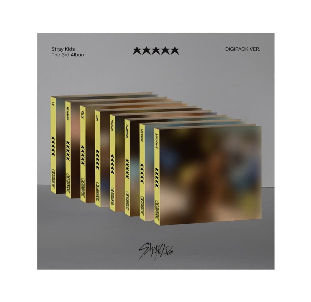 Stray Kids - 5-STAR [DIGIPACK VER.] 3rd Album+Pre-Order Benefit (HYUNJIN ver.), Hyunjin Ver.