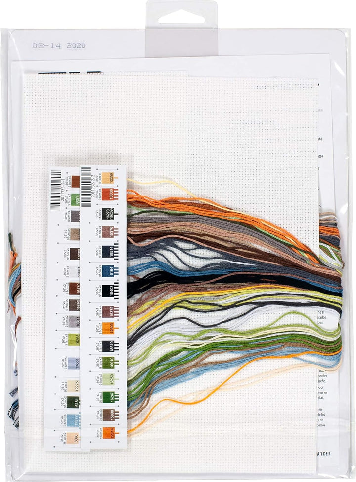 Dimensions 70-35392 Yoda Kreuzstich-Zählmusterpackung, 14 White Aida, 8'' x 10'', Yoda