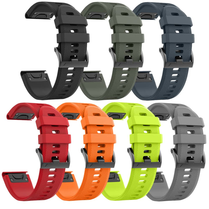 ANBEST Kompatibel mit Fenix 5X/Fenix 5X Plus/Fenix 6X Armband mit Schnell Freisetzung Funktion 26mm