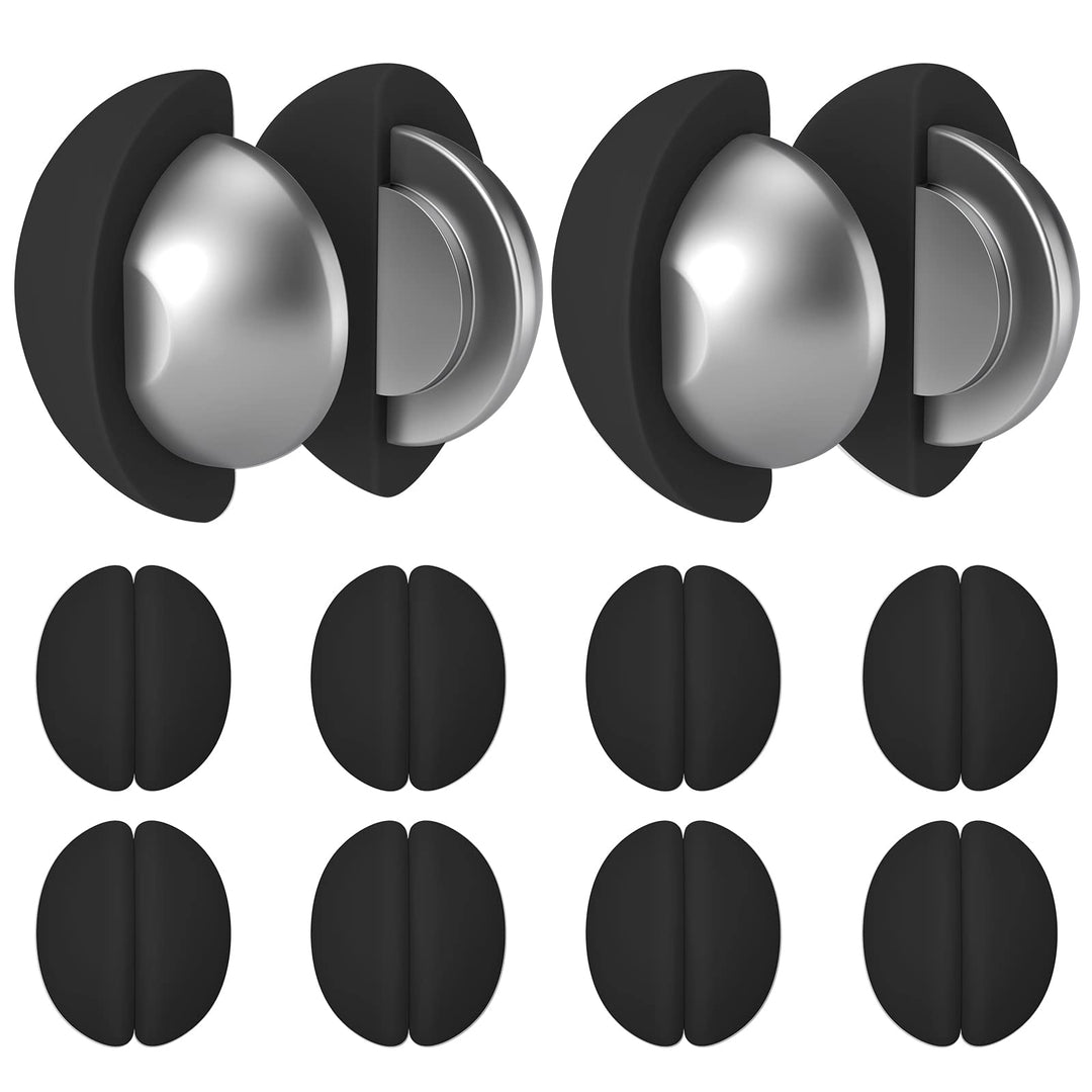 VANZAVANZU Duschvorhang Gewichte, Niemals Rost Duschvorhang Magnete, Silikonbeschichtete Magnete Tis