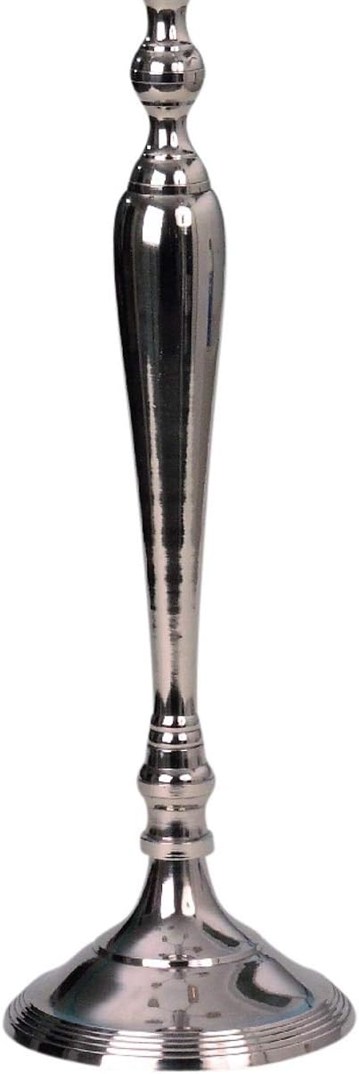 Lifestyle & More Kerzenständer 5-armig Kerzenleuchter Silber Kandelaber Höhe 100cm