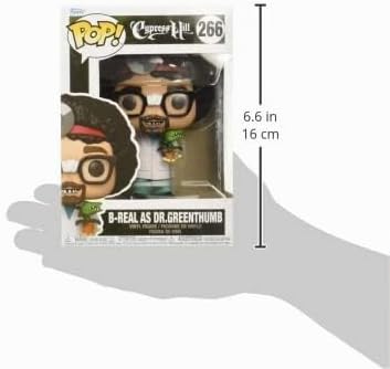 Funko Pop! Rocks: Cypress Hill - B Real - (Dr. Greenthumb) - Vinyl-Sammelfigur - Geschenkidee - Offi