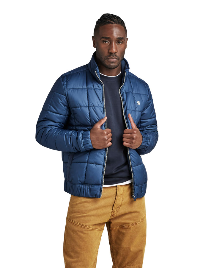 G-STAR Herren Meefic Quilted Jacke Jackets S Blau (luna blue D23965-B958-C630), S Blau (luna blue D2