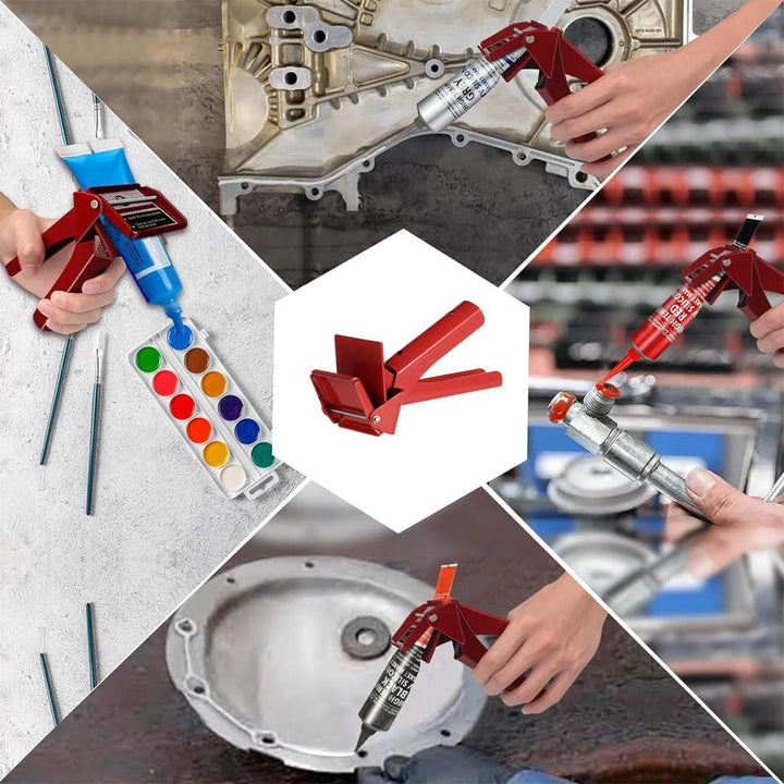 Namvo 1 Tubenquetscher-Werkzeug, effizienter Silikonspender, der die Nutzung des gesamten Materials
