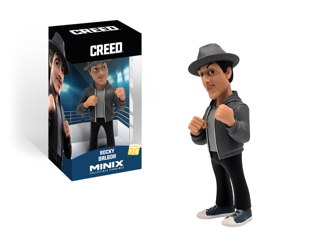 MINIX Rocky Lederfigur - Creed - Sammlerstücke 12 cm für Ausstellung, Geschenkidee für Kinder und Er