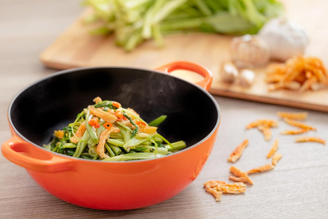 Le Creuset Balti Dish aus Gusseisen, 24 cm, 2,7 Liter, Ofenrot, 20142240900460, Ofenrot