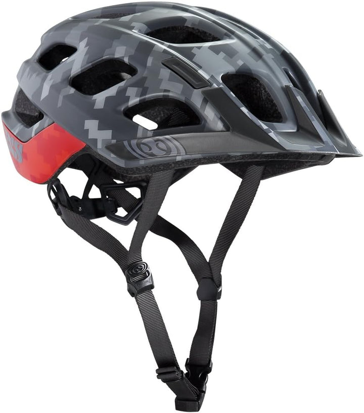 IXS Trail-Helm, MTB-Helm, Unisex 49-54 cm Hans Rey Signature Grey, 49-54 cm Hans Rey Signature Grey