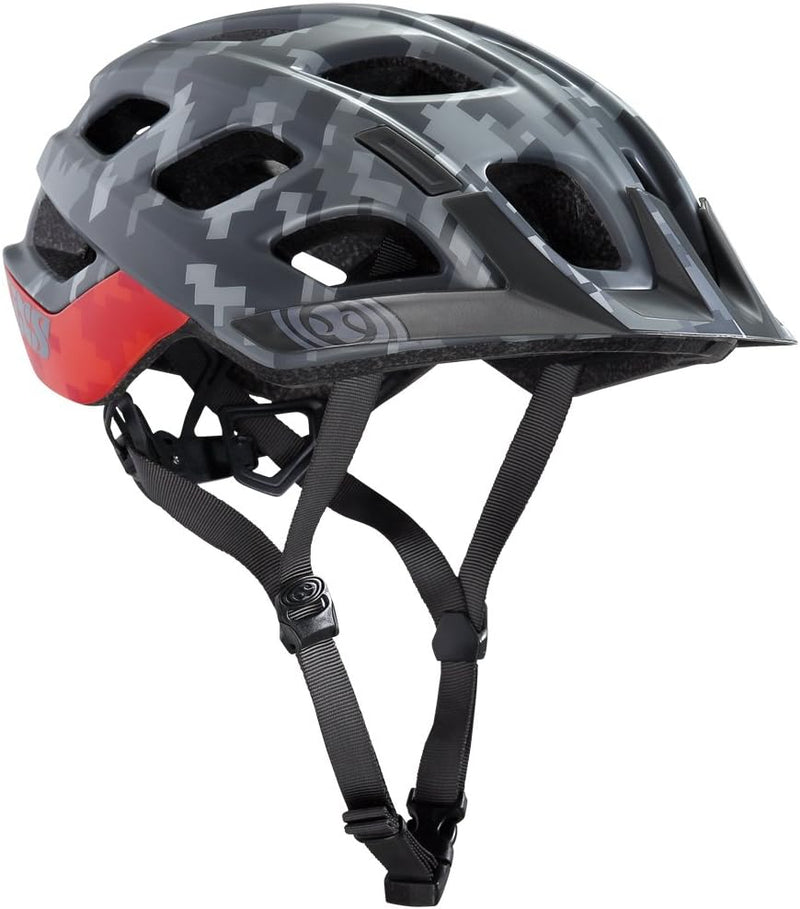 IXS Trail-Helm, MTB-Helm, Unisex 49-54 cm Hans Rey Signature Grey, 49-54 cm Hans Rey Signature Grey