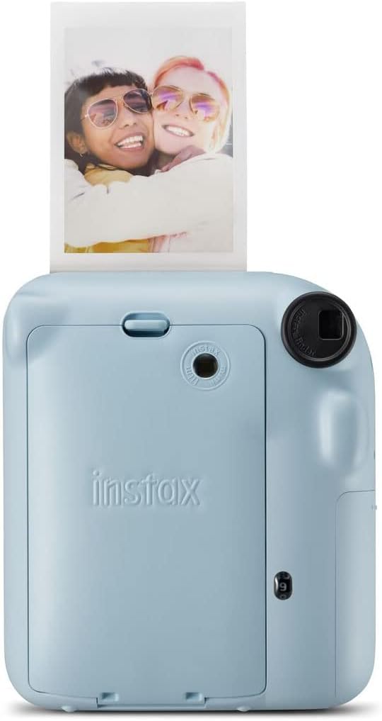 Fujifilm Instax Mini 12 Sofortbildkamera, mit 20 Filmen, Pastellblau