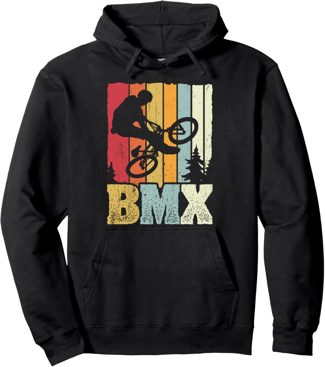 Vintage Retro BMX Geschenk Pullover Hoodie