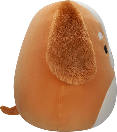 Squishmallows SQCR05413 - Ysabel der Spaniel 30 cm, offizielles Jazwares Plüsch, superweiches Kusche