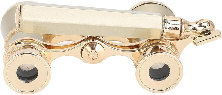 dsheng Theaterbrille Mini-Fernglas, Opernglas-Fernglas 3X25 Aluminiumlegierungskette Tragbar für Kun