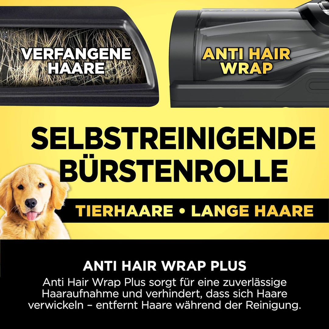 Shark PowerDetect Clean & Empty Akku-Staubsauger für Tierhaare, Selbstentleerende Basis 45 Tage, Duo