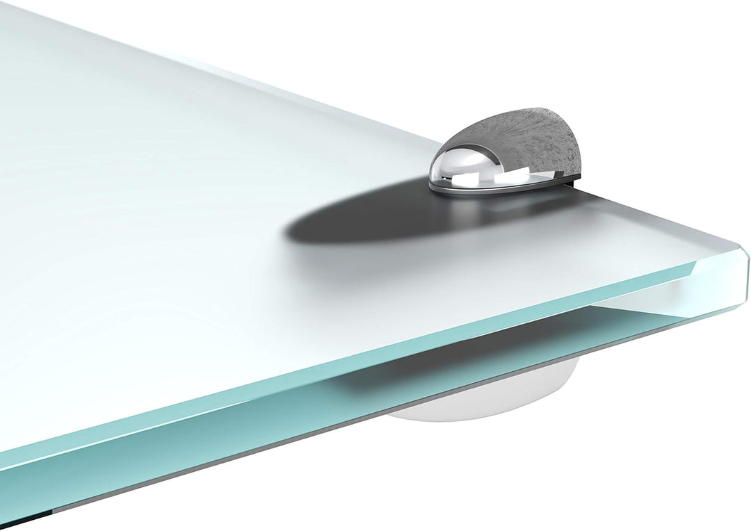 bijon Glasregal Glasablage Wandregal Glas Bad-Regal Glas Badezimmer Regal Badablage Ablageregal - 8m