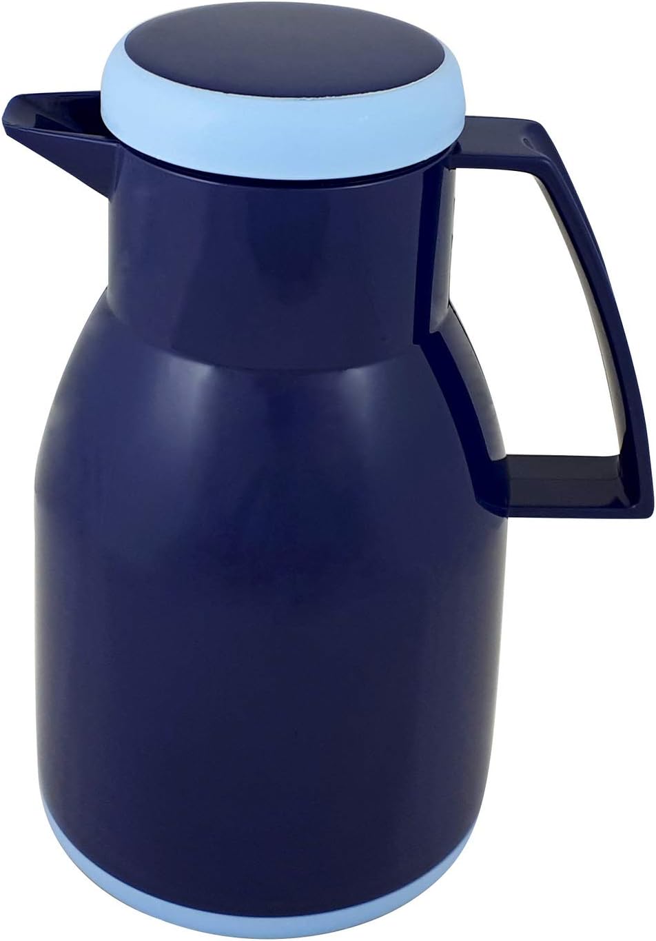 Helios Wash S + Kunststoff-Isolierkanne mit Drehverschluss 1,0 l dunkelblau spülmaschinenfest 1,0 Li