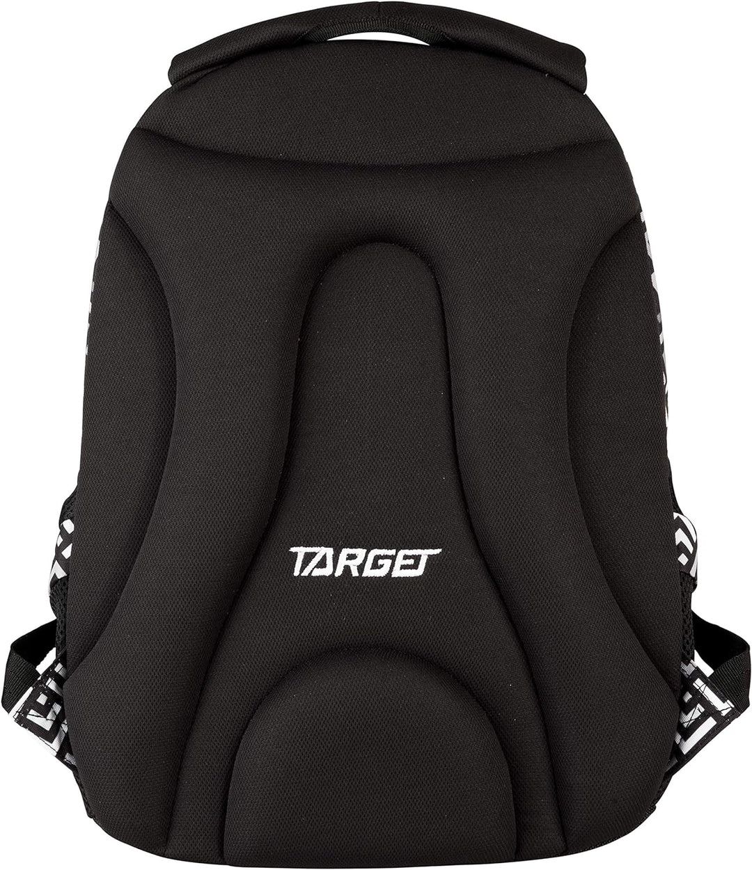 TARGET BACKPACK 3 ZIP DUEL GREY PYRAMIDS 26297