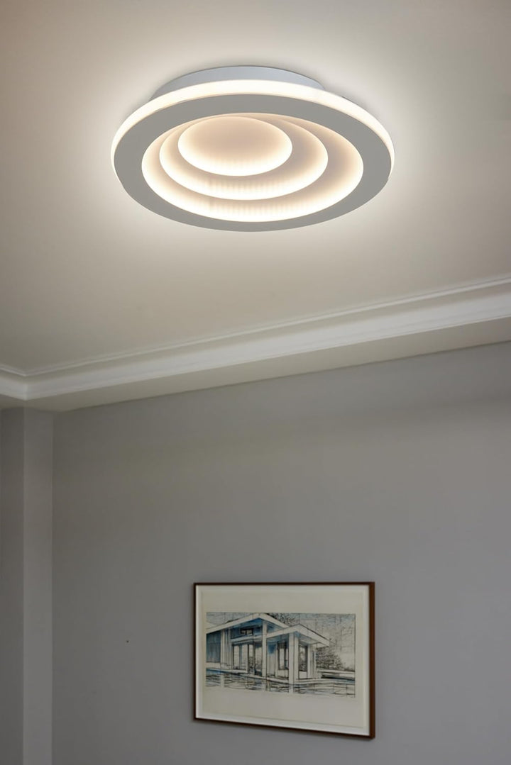 Ledvance Smarte LED Wand-und Deckenleuchte für Innen mit WiFi Technologie, Lichtfarbe änderbar (3000