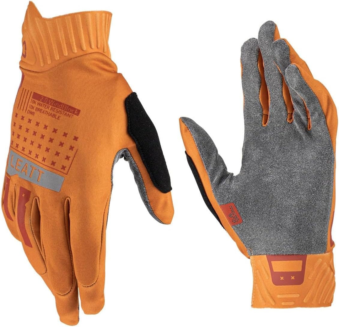 Leatt Men's MTB 2.0 Windblock Gloves L Rust, L Rust