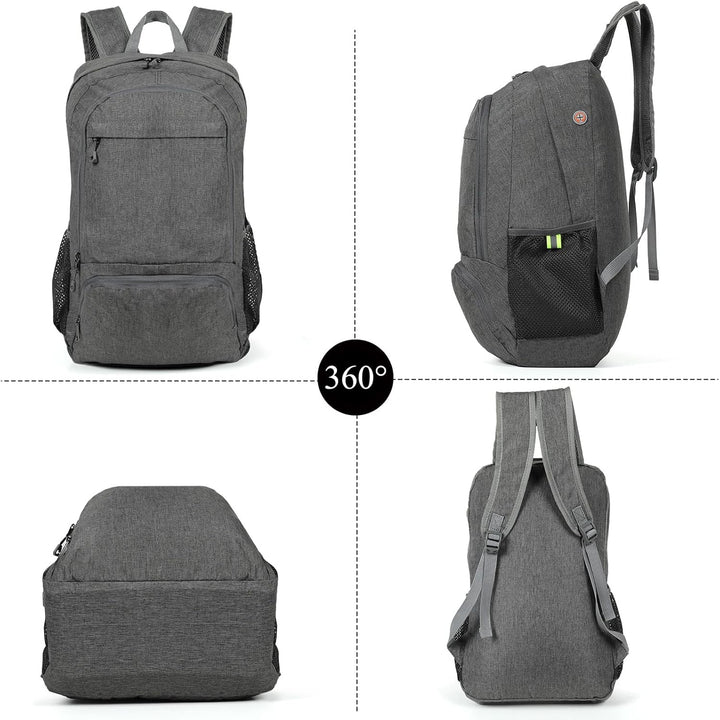 TANTOMI Wanderrucksack Ultraleicht Faltbarer Rucksack Klein, Packable Tagesrucksäcke Trekkingrucksac