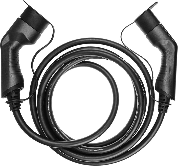 Green Cell GC Typ 2 Ladekabel für EV Elektroautos PHEV | 7.2kW | 32A | 5 Meter | Typ 2 auf Typ 2 | 1