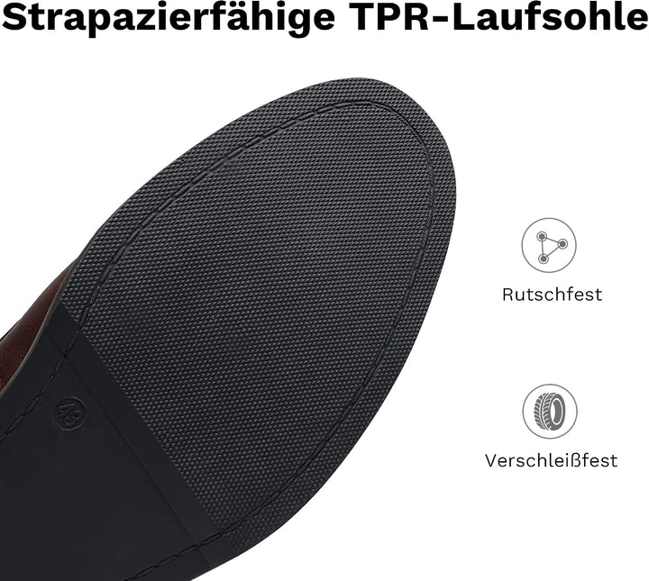 Bruno Marc Herren Anzugschuhe Klassischer Business Lederschuhe Schnürhalbschuhe Derby Oxfords Hochze