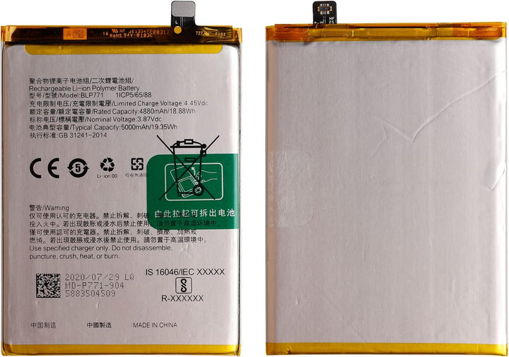 SwarKing Ersatz Akku Kompatibel mit realme 6i BLP771 with Toolkit