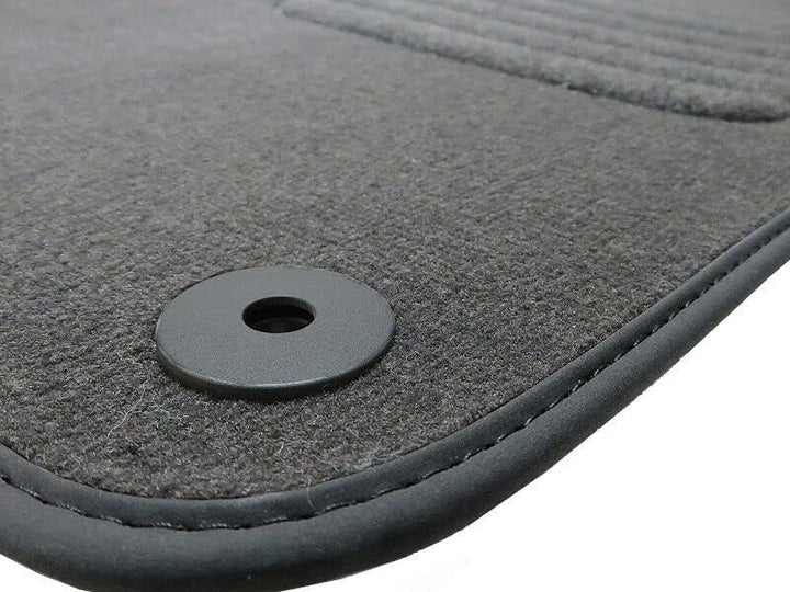 Premium Veloursfussmatten Automatten Velourmattenset für VW Crafter II ab Bj. 2017 3-TLG. Mit Absatz