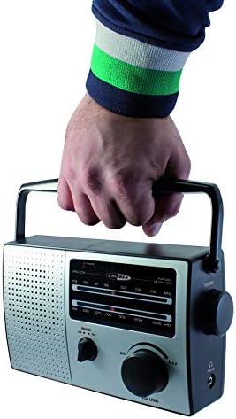 Caliber Kleines Radio Retro 3000 - Tragbares Radio mit Batterie - AM/FM Küchenradio - Taschenradio m