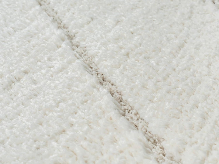 the carpet Velvet eleganter Designer Teppich Wohnzimmer, weicher &amp; pflegeleichter Hochflor Wohnzimme