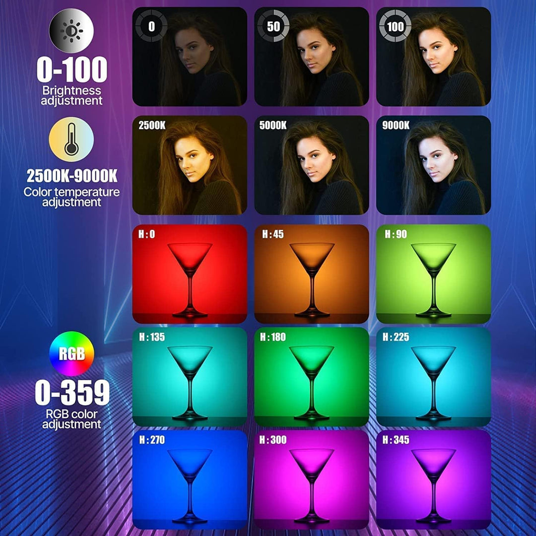 Ulanzi VL110 RGB-Videoröhrenlampe