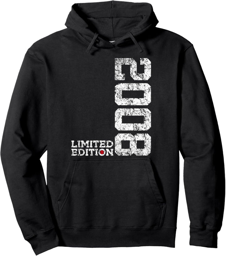 16 JAHRE 16. GEBURTSTAG LIMITED EDITION 2008 Pullover Hoodie