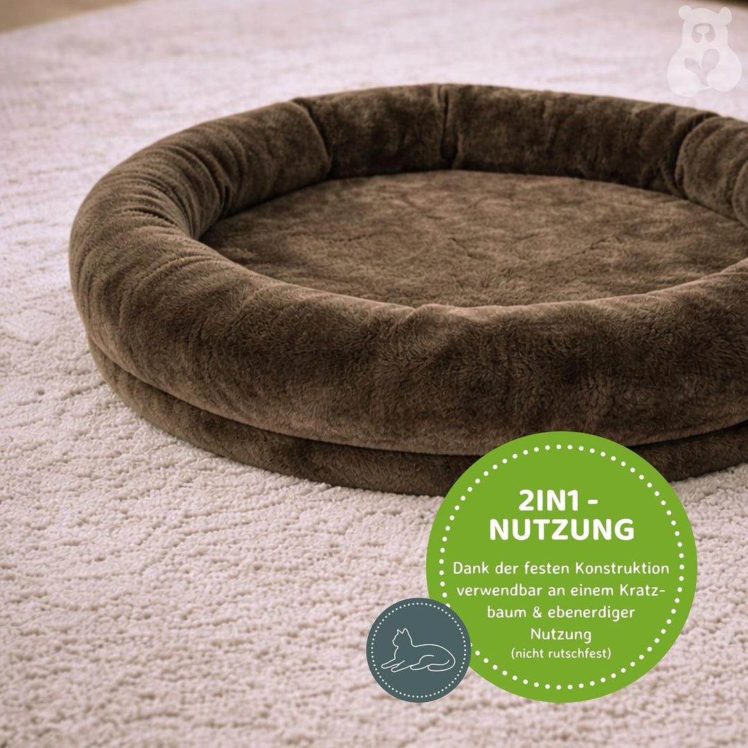 nanook - Liegeplatz, Liegemulde XL - Liegefläche Ø 53 cm - für grosse Katzen geeignet - für M8 M10 K