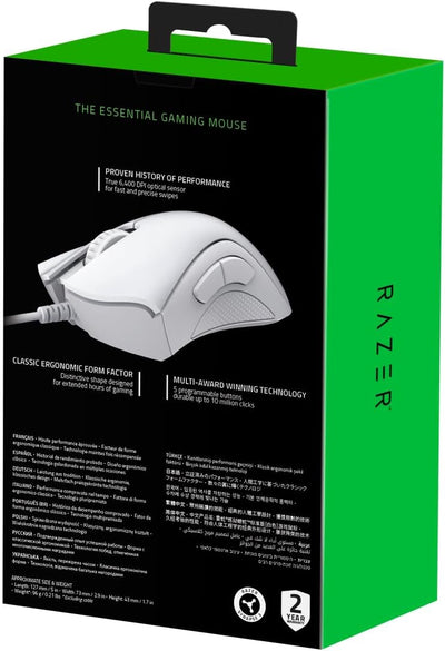 Razer DeathAdder Essential (2021) - Kabelgebundene Gaming-Maus mit Optischem Sensor mit 6400 DPI (5