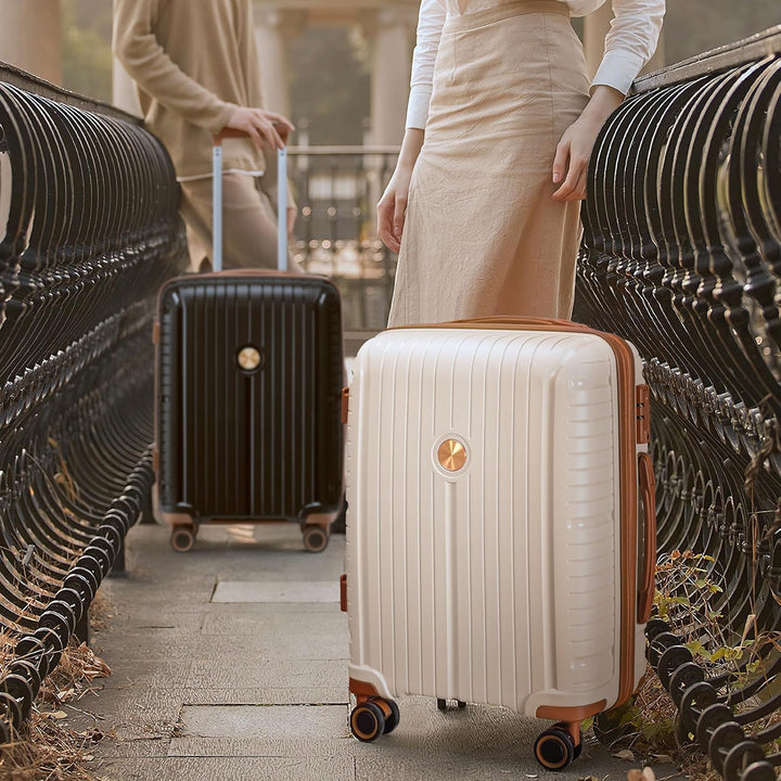 Joyway Kofferset 6tlg Hartschale Leicht PP mit 4 Rollen und TSA-Schloss Der Gepäcksets Enthält 1 Kos
