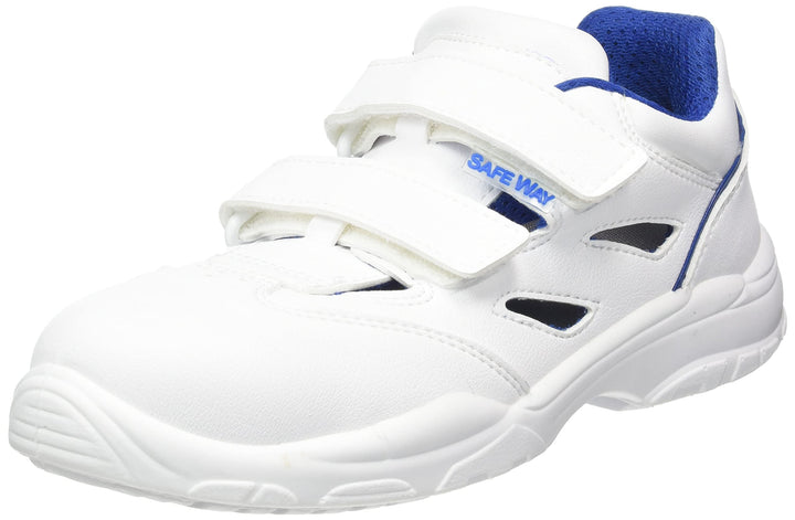 Generisch Arbeitsschuhe Sicherheitsschuhe weiss LOTUS20 S1 rutschhemmend mit Klettverschluss MIT Sch