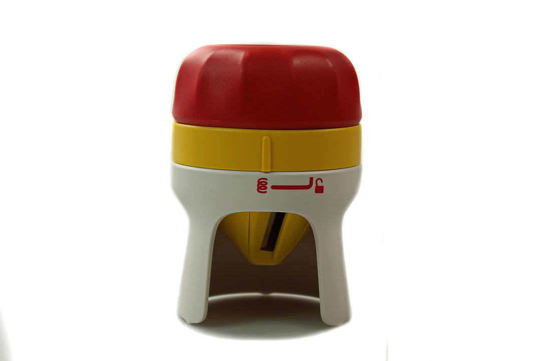 Tupperware Spiralino Kombi Profi-Chef Spaghetti Gemüseschneider Zoodles Chef rot gelb weiss