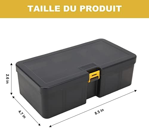 Kunststoffköderbox Mit Grosser Kapazität,plplaaoo Doppellagige Köderbox, Angelbox Mit Abnehmbarem Fa