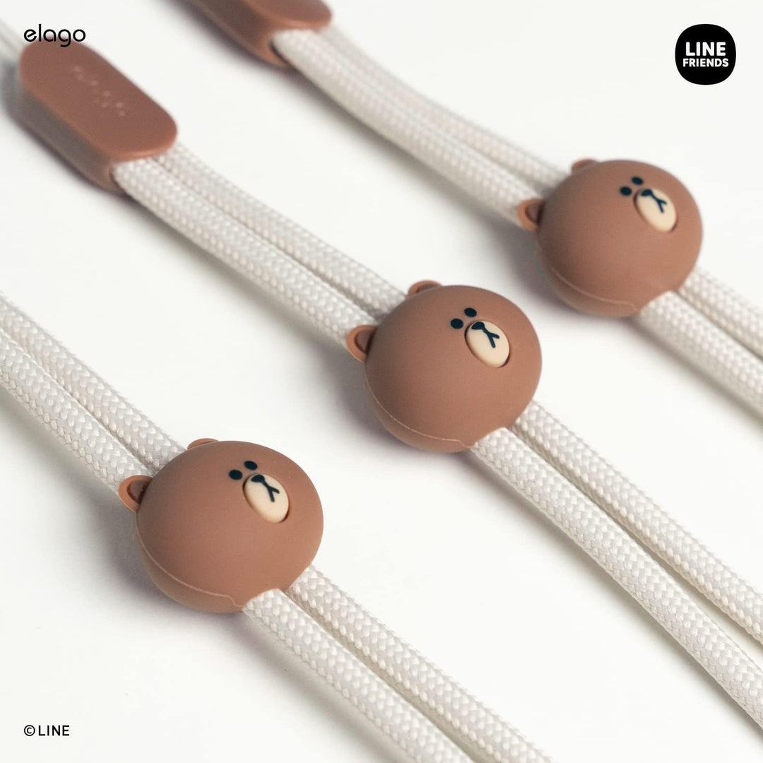 elago Line Friends Schlüsselband, Handschlaufe, Handy-Anhänger, Schlüsselanhänger, Anti-Stropfen, zu