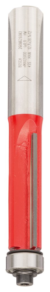 Bosch Professional Bündigfräser Expert for Wood (Holz und Laminat, Ø 12,7 mm, Arbeitslänge 38,5 mm,
