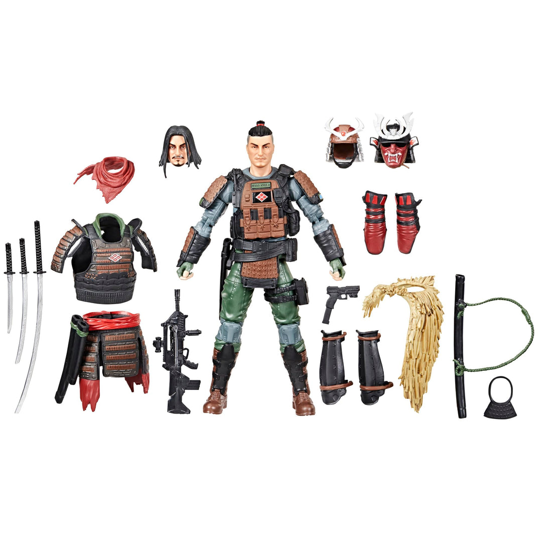 G.I. Joe Classified Series #174, Kyle Budo Jesso, Deluxe Collectible 6 Inch Samurai Action Figure wi
